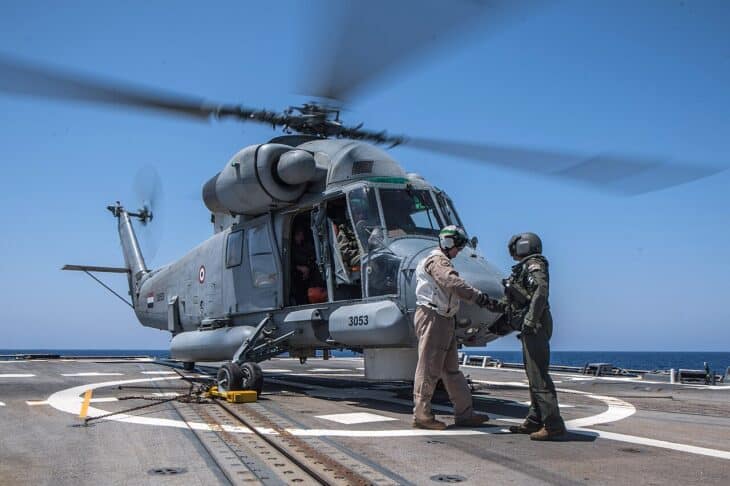 Egyptian SH-2G Super Seasprite aboard USS Jason Dunham