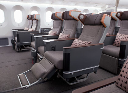 Eva Air Boeing 787-9 Premium Economy