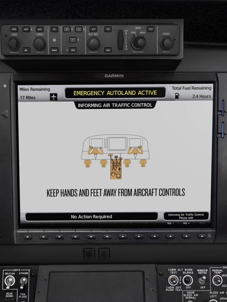 Garmin Autoland for KingAir7