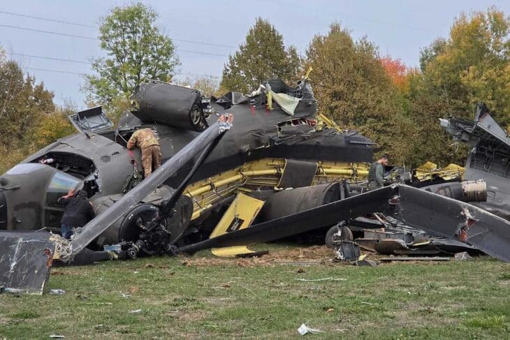 Italian Army CH-47 Chinook Crashes Near Brčko in Bosnia