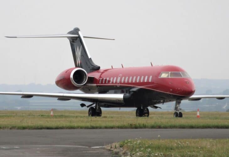N247WE at Cardiff airport crop