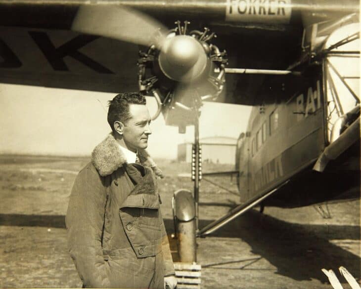 Richard E. Byrd and Fokker F.VII Josephine Ford