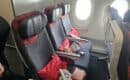 Turkish Airlines Airbus A350-900 TC-LGV Economy class seats