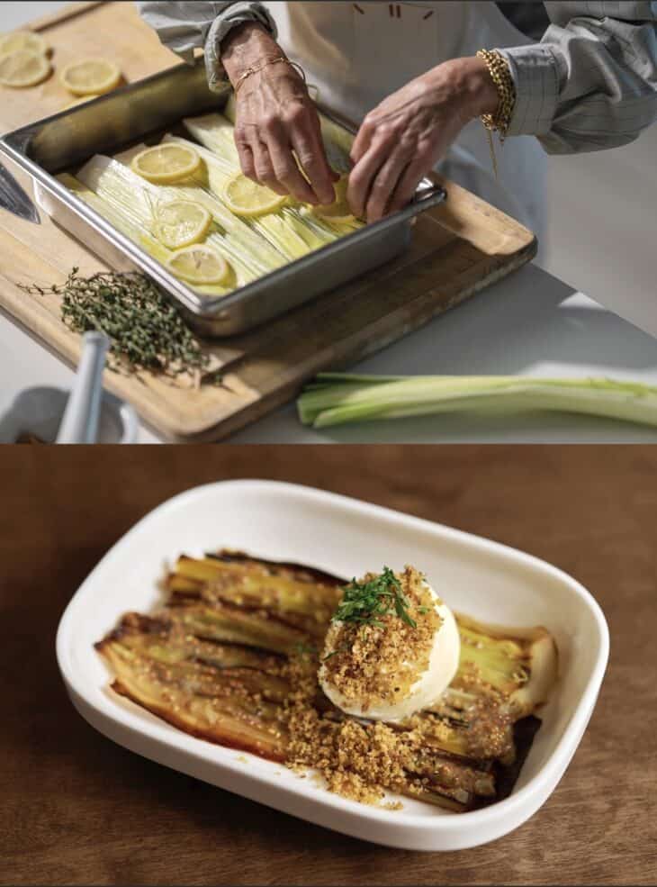 United Polaris includes appetizers, salads and entrées from world class chefs