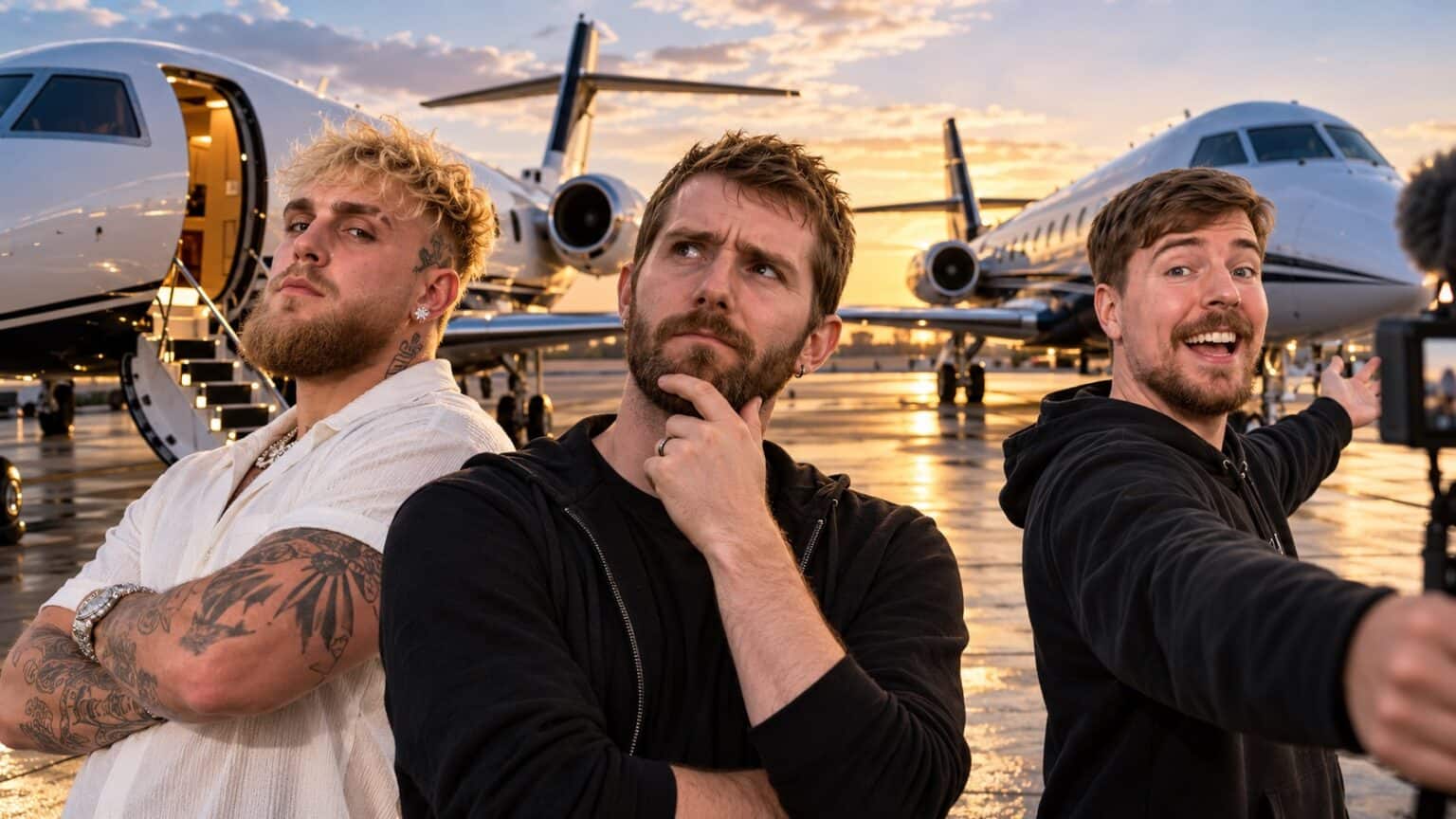 YouTubers with private jets