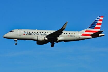 American Eagle Flight AA4647 Diverts to Dulles After Its Crew Reports a Brake Stuck On in Flight