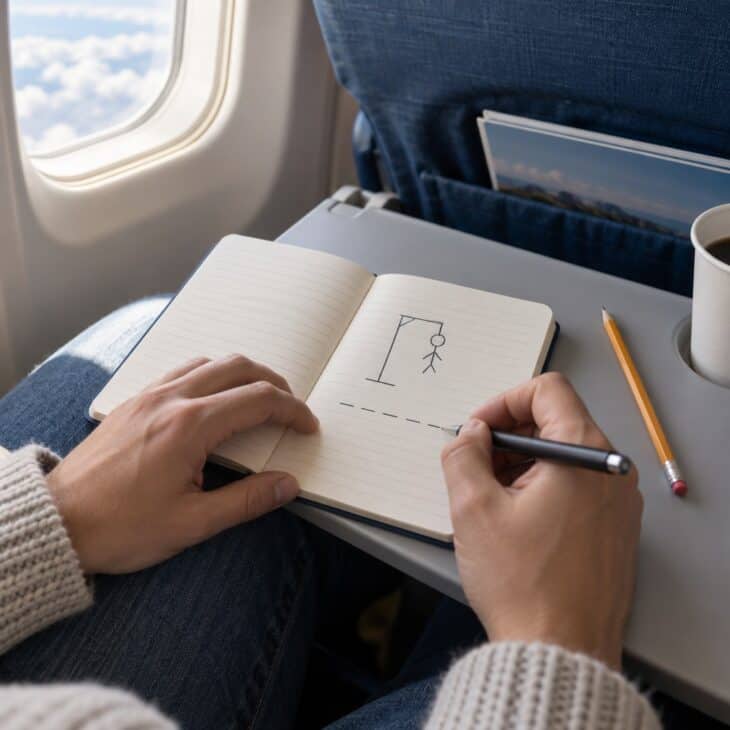 A notebook and a pencil are enough for a full tournament.