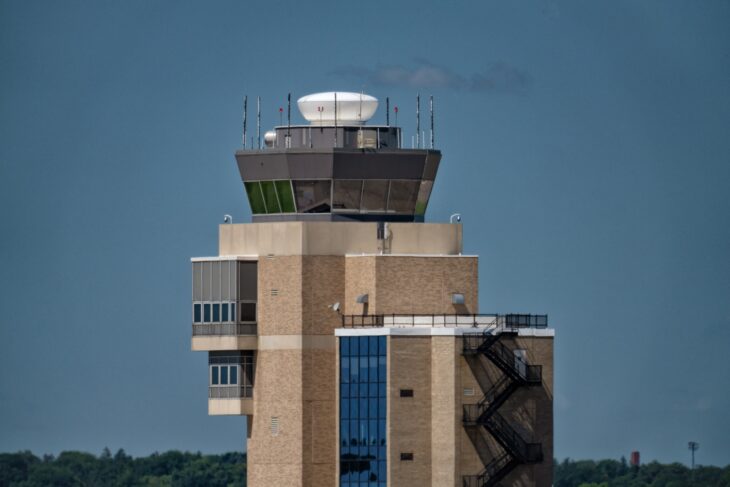 Air traffic control tower at Minneapolis-Saint Paul International Airport