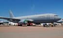KC-46 Pegasus on static display