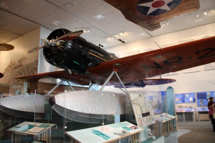 Lockheed Sirius Tingmissartoq on display at the National Air and Space Museum