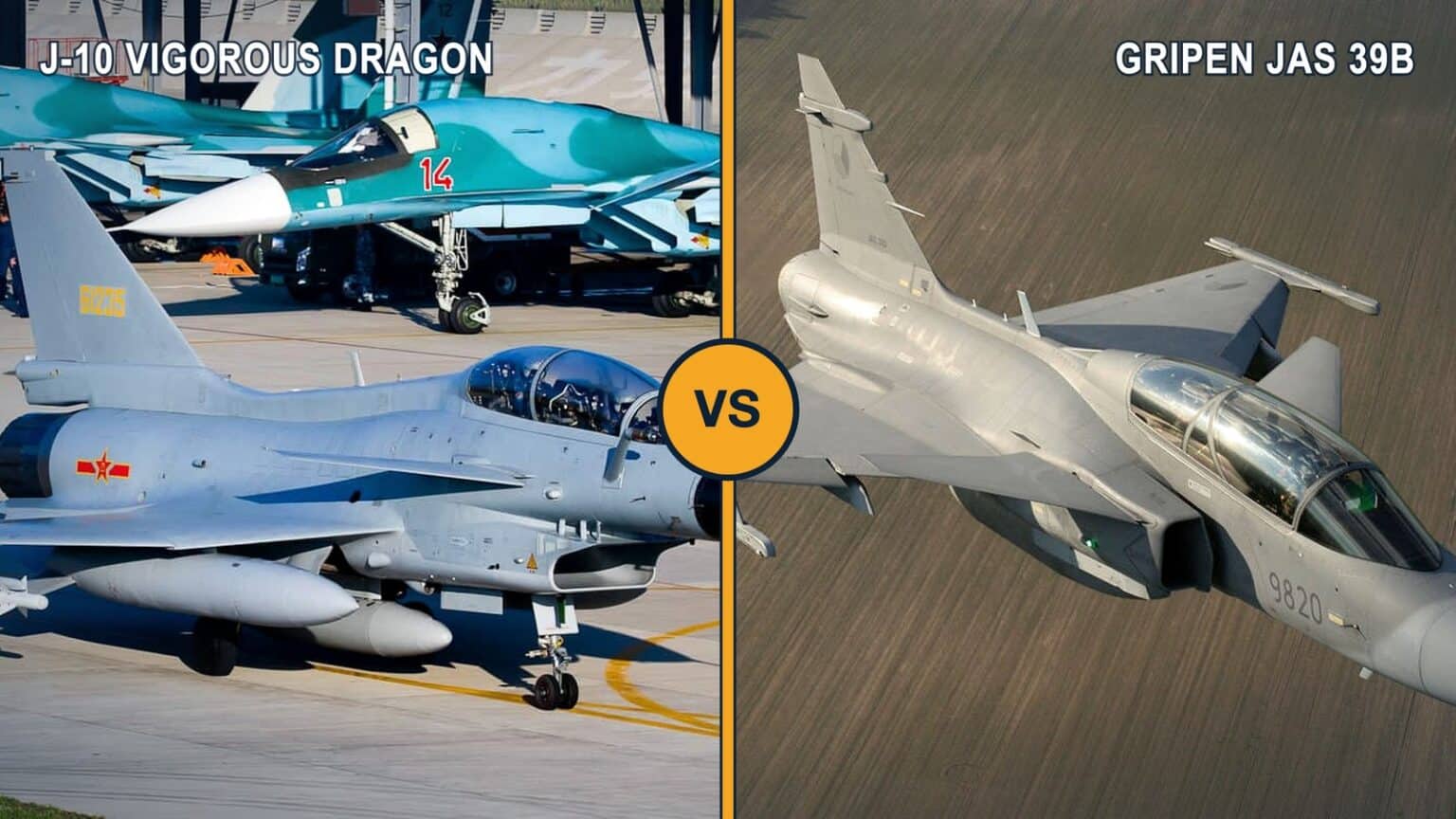 J-10 vs Gripen: The Cheaper-to-Fly Fighter Takes On China’s Mass-Built Delta
