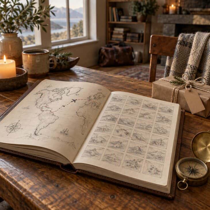 A flight plan book that ends on Christmas Eve.