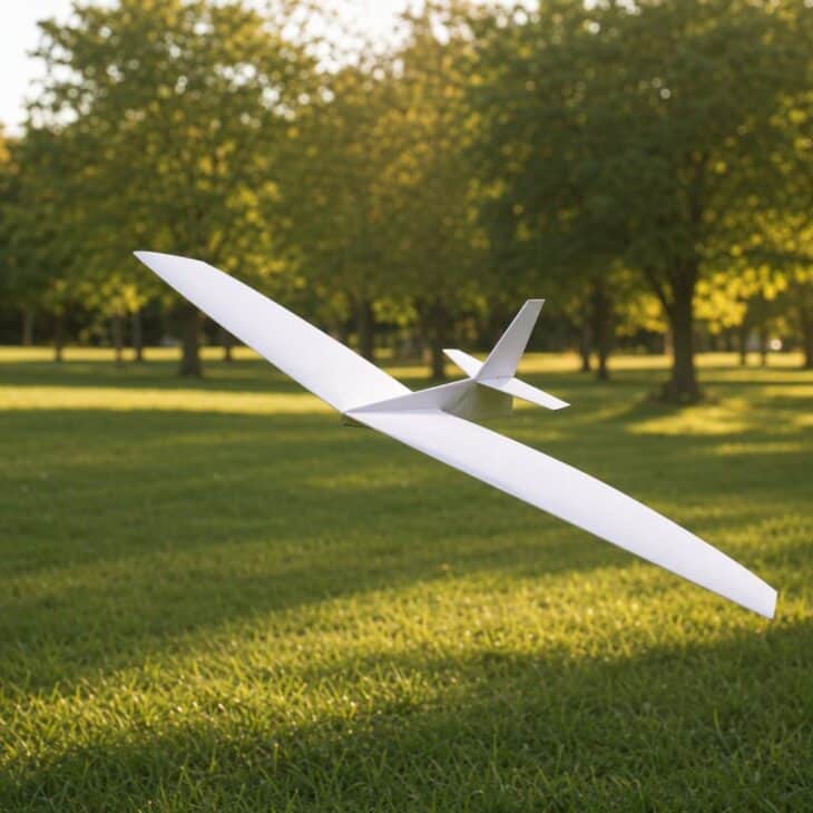 One tiny bend on the back of a wing turns a straight glider into a circler.