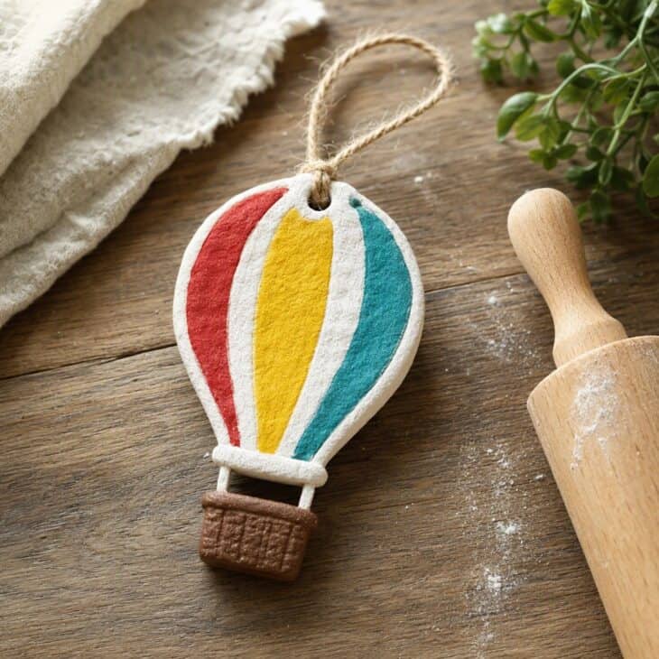 Salt dough keeps its shape for years once painted and sealed.