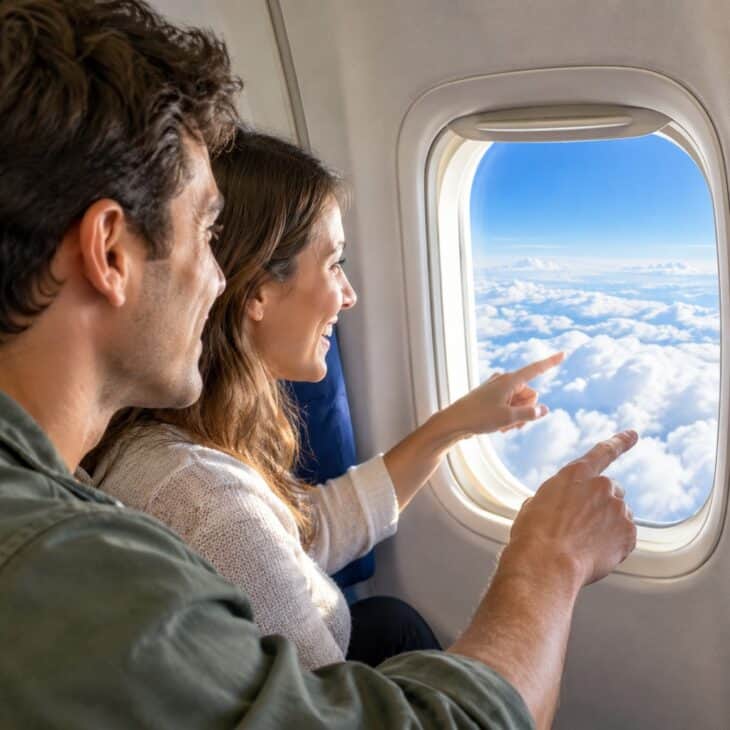 Above the clouds, every shape is a new puzzle.