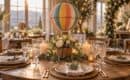 25 Hot Air Balloon Centerpiece Ideas for Weddings, Showers and Birthdays