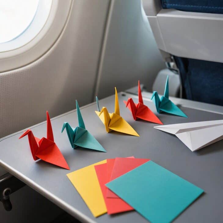 One sheet of paper makes an hour of activity.