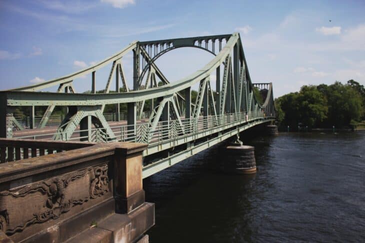 Glienicke Bridge between Berlin and Potsdam