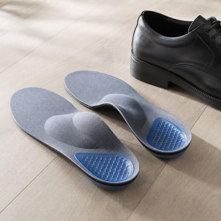 Good insoles take pressure off feet during long galley days.