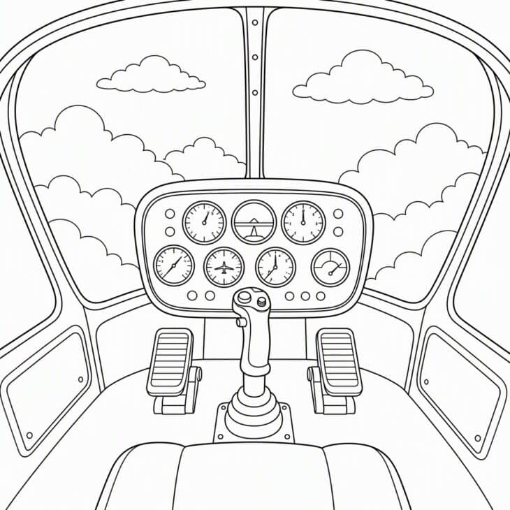 The gauge panel is a satisfying color challenge.