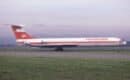 Interflug Il-62M DDR-SES at Glasgow, 1988