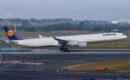 Lufthansa Airbus A340-600 D-AIHS landing at Düsseldorf