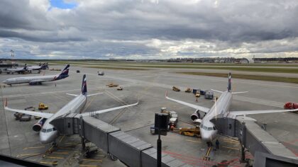 A Drone Alert Shuts All Four Moscow Airports, and Sheremetyevo Moves Passengers Off Its Jets Into Shelters