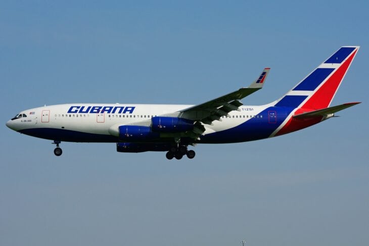 Cubana de Aviación Ilyushin Il-96-300 CU-T1251 on approach to land
