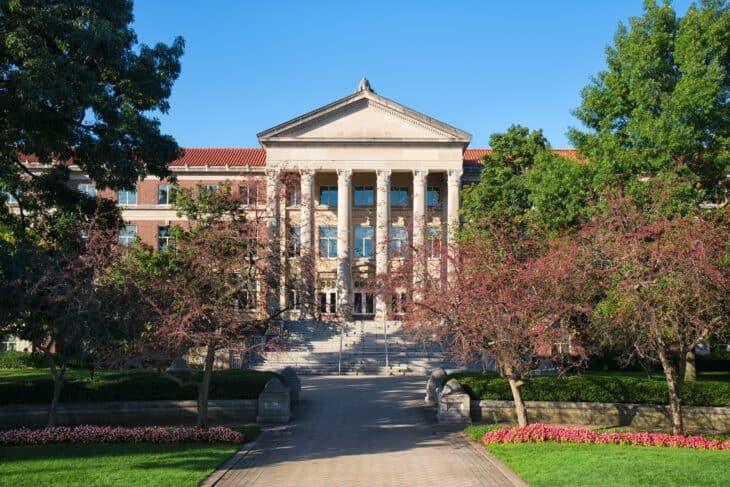 Frederick L. Hovde Hall of Administration on Purdue University's West Lafayette campus