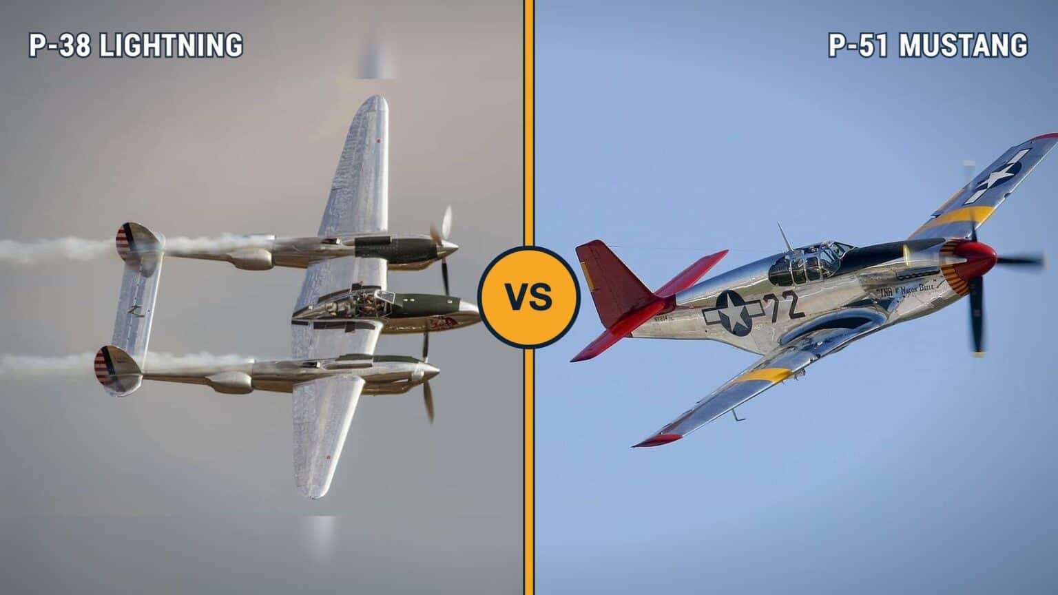 P-38 vs P-51: Which Was the Better WWII Fighter, and Why Each Ruled a Different Theater