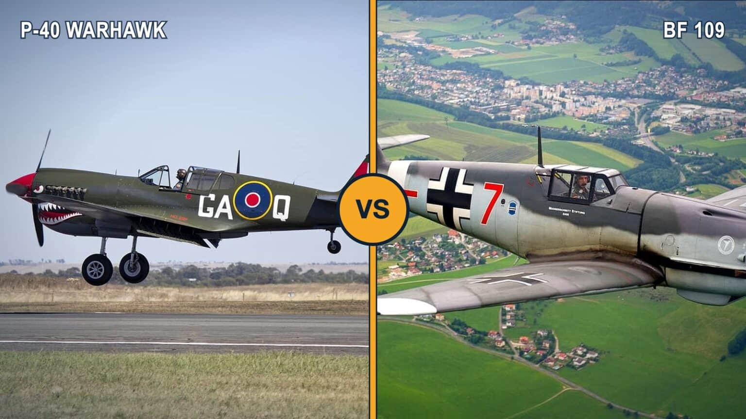 P-40 Warhawk vs Bf 109: Which Fighter Won the Duel?