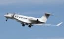 Gulfstream G650ER LX-RAY climbing out