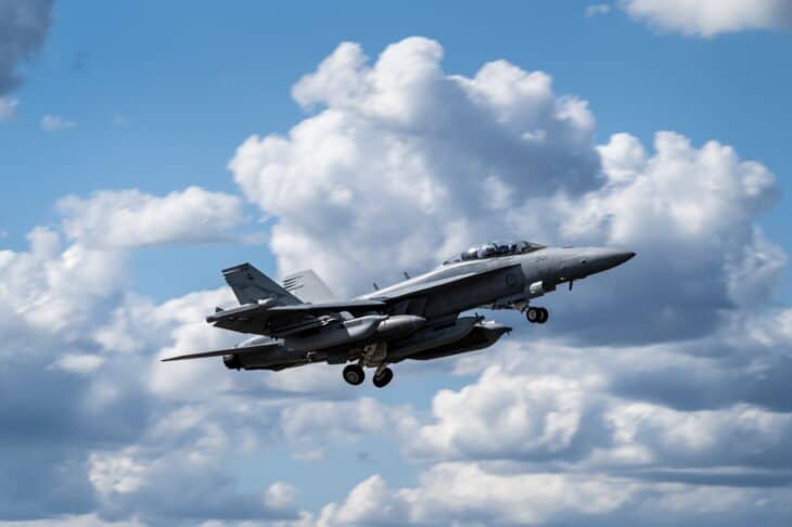 RAAF EA-18G Growler A46-301 taking off
