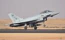 Royal Saudi Air Force Eurofighter Typhoon 324 taking off
