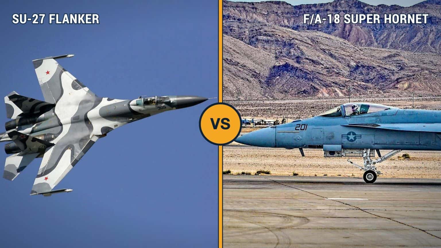 Su-27 Flanker vs F/A-18 Super Hornet: Agility Against Sensors