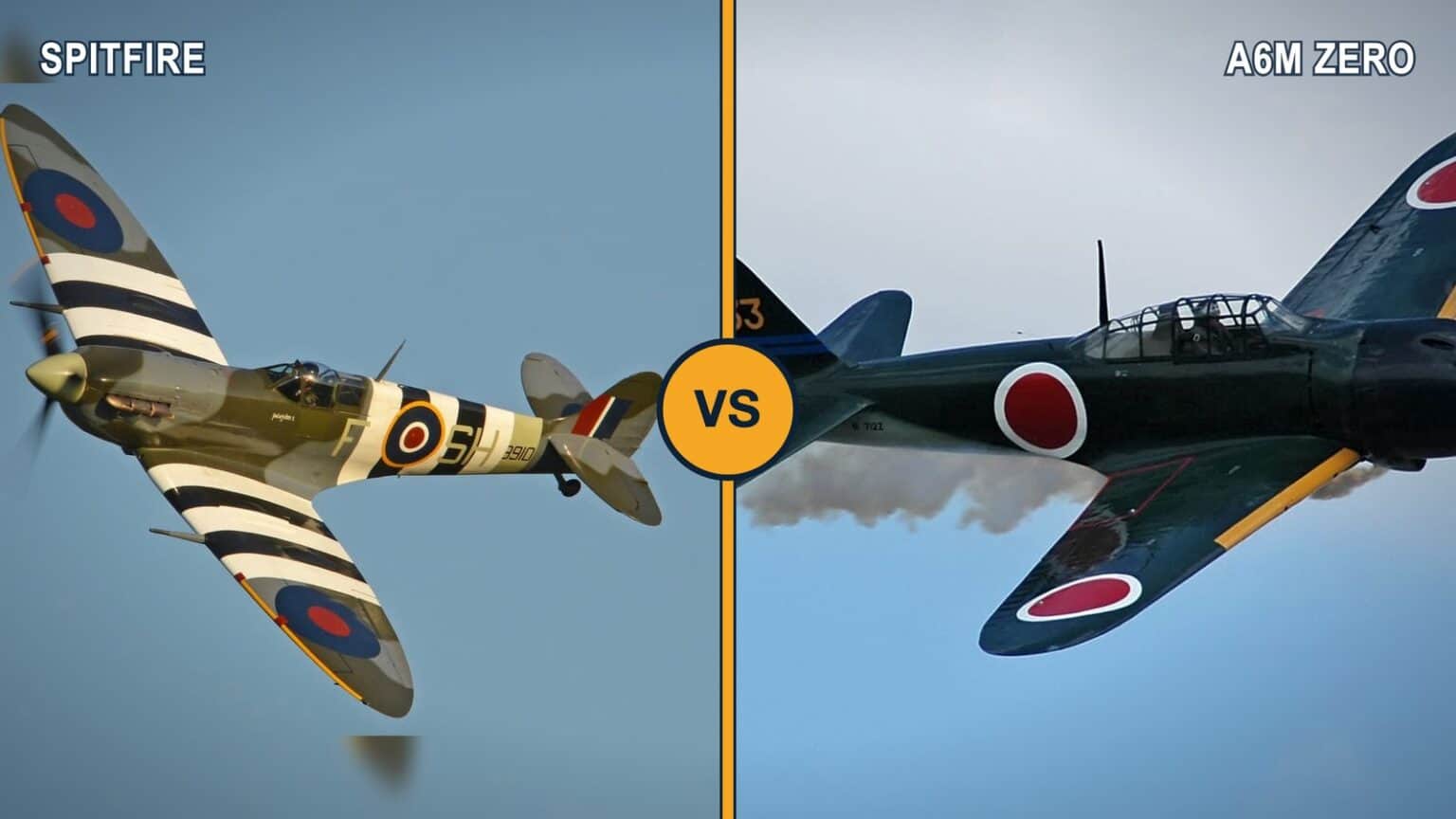 Spitfire vs Zero: Which WWII Fighter Was Better?