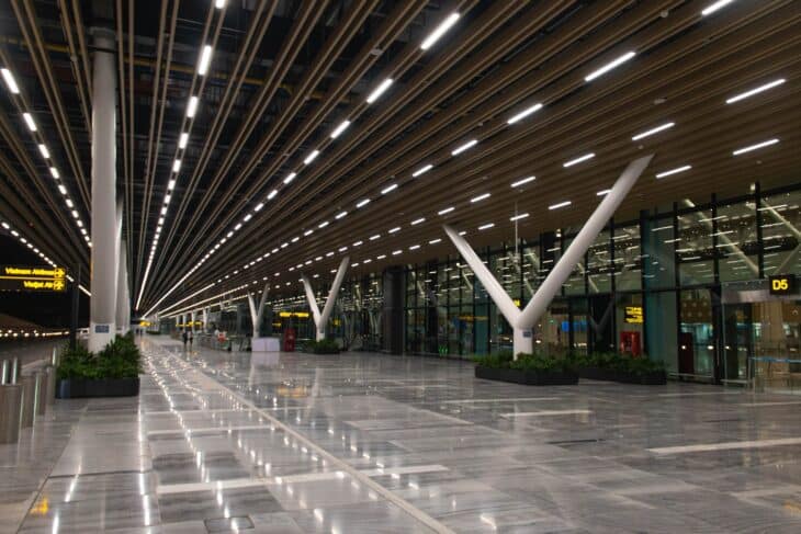 Departures hall of Terminal 3 at Tan Son Nhat International Airport in Ho Chi Minh City