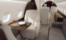 Embraer Legacy 650 private jet interior