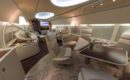 Airbus A340 Private Jet interior