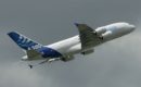 Airbus A380 Private Jet Gaining Altitude