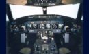 Bombardier Challenger 850 cockpit flight deck