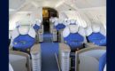 Boeing 747 400ER interior seating